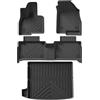 Himwqfuh Tappetini Auto Per Chery Per Jaecoo J7 2023 2024 2025 Tappetini Auto Tappetino TPE Impermeabile Tappetino Piede Completo Accessori Specializzati Tappetini Auto Tutte Stagioni(4PCS Left rudder)