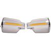KZYQDARS Parabrezza paramani per moto Paramani Antivento Moto Adatti Per Majesty 125 250 400 YP250 Accessori Protezioni(Transparent grey)
