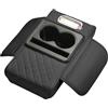 Generico Bracciolo Auto | Rivestimento Protettivo Console Centrale Impermeabile | Accessorio Universale Con Portabicchieri, Copertura Morbida Per Comfort Guida, Protezione Interni E Uso Quotidiano