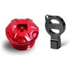 LIJUNSHANI Moto Antifurto Tappo Olio Motore Tappo Olio Copertura Per B&MW F900 F900R F900XR F900 R F 900 R 900R 2020-2024(Red)
