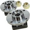 ATEC Germany 2x mozzo ruota anteriore set cuscinetti ruota, Compatibile con FIAT PANDA (141_), PANDA (141_),LANCIA Y10 (156_),SEAT MARBELLA (28A), MARBELLA (028A)