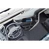 Generic TAPPETINI PER PAVIMENTO Adatti per Iveco S-Way dal 2024 [nuova forma] - Nero