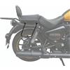 SPAAN Supporti neri borse compatibile con Royal Enfield Meteor 350