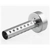 MASO Silenziatore per moto, deflettore per silenziatore killer DB da 42 mm, silenziatore universale per tubo di scarico, silenziatore per lattine, argento, 2 pezzi