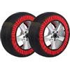 Generico 2PCS Calze per Auto omologate Compatibile con Renault Arkana 2023-2026,Resistenti e Resistenti all'Usura,con Borsa portaoggetti