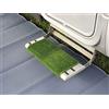 TentSpares Fiamma 04593-01- Zerbino per il gradino della scaletta per camper e roulotte, colore verde erba
