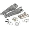 BIUGERCN Poggiapiedi Anteriori Moto per Kawasaki Ninja ER6N ER6F ZX-10R ZX-6R Z1000 | Supporto Piedi Moto, Posizione Anteriore