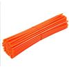 Asudaro Copri Raggi Ruote Cerchi,Copriraggi Colorati 1 Set (72 Pezzi) Copriraggi Delle Ruote 24cm Protezione Raggi Ruota Fasce Raggi Di Motociclette Kit Di Protezione Cerchioni Moto,Riutilizzabile