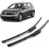 DISCORAMA KIT 2 SPAZZOLE TERGICRISTALLO PER VOLKSWAGEN GOLF 6 DAL 2008-2013 600MM+480MM ANTERIORI