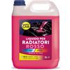 HappyCar Liquido Radiatore Rosso -10°C/+105°C Pronto all'Uso - Refrigerante Auto e Moto per Motori in Lega di Alluminio con Antigelo e Antiebollizione - Protezione Anticorrosione (5L)