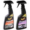 Meguiar's Meguiars Natural Shine Protectant - Detergente per interni, 473 ml + Meguiars Quik Detailer Interior, 473 ml, set da 473 ml