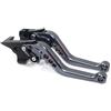 YUCHUJCGSS Per KAWASAKI Per Z750 Per Z750 (non Modello Z750S) 2007-2012 Moto Leve Freno Frizione Manubrio Maniglia Grip Manubrio Leve Frizione Freno Frizione(Titanium)