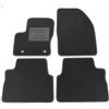 ASC Tappetini Auto Compatibili con Ford Kuga 2008-2011, Moquette, Bordo Antiscivolo, Battitacco in Gomma