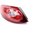 SDZSDAS Fanalino di Coda Per VW Per Passat Per CC 2010 2011 2012 2013 2014 2015 2016 2017 Fanale Posteriore Luce Freno Paraurti Fanali Posteriori Coda Rear Tail Light Lamp(Outer left 10-12)