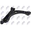 NTY Braccio oscillante, Sospensione ruota ZWD-FT-027 Vorderachse links | Compatibile con: FIAT BRAVO II, STILO, STILO Multi Wagon, LANCIA DELTA III