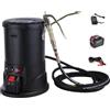 Taka Neko Pistola per Grasso elettrica a Batteria Portatile da 7 Litri con Design a Doppia Alimentazione di Grande capacità Pompa per Grasso, per escavatori e Attrezzature Pesanti,2m Hose