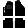 GPDESIGN LANCIA MUSA 2004>2013 SET 4 TAPPETINI PER AUTO TAPPETI SU MISURA SPECIFICI SAGOMATI COMPATIBILI PER LANCIA MUSA 2004> 2005 2006 2007 2008 2009 2010 2011 2012 2013