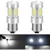 KATUR 1156 BA15S 1141 P21W 7056 Lampadine a LED 2835 21 Chipset con proiettore per luci di retromarcia DRL Indicatori di direzione Luci di Stop Posteriori, Xenon White