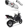 DOMINATOR Terminale di Scarico Marmitta Silenziatore HP1 compatibile con TRK 502 X 2018-2021