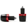 ZZKY 2pcs Contrappesi Manubrio Bilancieri Per Per Yamaha FZ6 Fazer FZ6R FZ 6 FZ6S FZ6N FZ600 7/822mm Moto Universale Manubrio Grips Ends Maniglia Bar GUARD END Plu Slider Slider (Colore : Colour5)