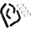 avdb-moto Kit Tubi Manicotti Radiatore Acqua Compatibile con HONDA CRF 250 X CRF250X 2004-2013, CRF 250 R CRF250R 2004-2009 (Nero)