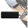 HDBUBALUS - Pedane per cambio in alluminio, antiscivolo, zigrinate, adatte per Harley Sportster Touring Dyna Softail Chopper Bobber nero