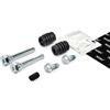 RIDEX 1165G0105 Kit manicotti di guida Pinza freno Anteriore con pistone Compatibilità con OPEL Mokka/Mokka X J13