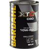 Bardahl - XTC C60 SAE 10W-50 - Olio Motore per Auto, Lubrificante per Motori Benzina o Diesel, Fomula 100% Sintetica, Anti-Attrito e Anti-Usura, 1 L