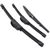 ABEFNT Auto Anteriore e Posteriore Parabrezza Spazzole Tergicristallo Per Lancia Ypsilon 2003 2004 2005 2006 2007 2008 2009 2010 2011