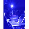 Onwomania Set di luci interne LED SMD compatibile con VW Golf 6 MK6 / interni interni / 10 LED blu