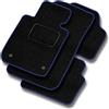 MOTOS Strike Tappetini auto Velours per auto destinato a Mini Cooper III 2014-2023 - Standard, Tessuto, Blu tappetino auto - Provate un nuovo comfort di guida con un set di tappetini in velluto