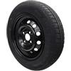 trailer parts4u Ruota completa 145/80R13 79N 4 x 100, 4Jx13, 145 80 R 13, llanta nera, ruota per rimorchio