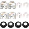 Generic Kit di riparazione carburatore per motocicletta BANDIT 1200 GSF1200 2001-2006, kit di ricostruzione carburatore GSF 1200 (kit di riparazione, galleggiante, diaframma)