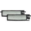 BYSKJZ Auto Lampada Targa Per Toyota Per RAV4 III 2005 2006 2007 2008 2009 2010 2011 2012 Per Auris 2012 Lampada Targa A LED Per Auto Luci Targa Auto