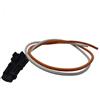 BASPHHH Sensore Auto Compatibile con Kia per Forte per Optima per Sorento Connettore sensore temperatura aria 96985-3X000 96985-2D000(Connector)