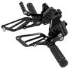 QGQFDEYUNB Pedane Pedane regolabili CNC Per Ducati 999/999S/999R/749 Dark/749R/749S (2003-2006) Poggiapiedi