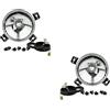 Johns Fari di guida Fari adatti per VW Golf II 19E 08/87-12/92 H3 Set Li R