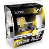 LUNEX H8 SUPER YELLOW 708 Lampadine Alogene Faro gialle Fendinebbia 12V 35W PGJ19-1 2300K duobox (2 unità)