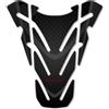 AZgraphishop PARASERBATOIO IN RESINA 3D COMPATIBILE CON DUCATI MONSTER 696 - 796 - 1100 GP-318(M) (Black)