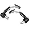iSpchen Protezione Per Maniglie Di Manubri Di Moto,7 / 8in 22mm Protezione Leva Leva Freno Moto,Protezione Leva Frizione Freno Moto Universale, Paraleva Freno Per Moto, Scooter, Auto Elettriche