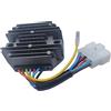NVOQILIN Convertitore in alluminio regolatore di corrente raddrizzatore stabilizzatore adatto per moto 119653-7771011 119640-77711 RS5121