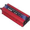 MENDUNER Inverter 500 Watt, Inverter di Alimentazione per Auto, Convertitore Sinusoidale con Porta USB Ventola di Raffreddamento W CC 12 V a CA (220V)