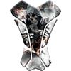 Paraserbatoio.it PARASERBATOIO RESINATO ADESIVO EFFETTO 3D, PER MOTO COMPATIBILE CON teschio skull asso v3