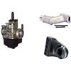 Generico CARBURATORE DELL'ORTO PHBL 24 AD + COLLETTORE 2 FORI E FILTRO Per SPECIAL R L N PRIMAVERA 50 125