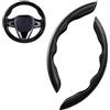 KAMNIK Auto Copri Volante,per Mercedes Benz AMG GLA GLB 180 180d 200 200d 220d 250 GLA GLB 43 45,Interno Copri Volante Antiscivolo Durevole Accessori Auto,A-Black