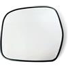 LEIFEIS Car Vetro Specchietto Per TOYOTA Per LAND Per CRUISER 1996-2002 Ala riscaldata con angolo convesso Vetro specchio auto Specchi Ricambio Specchietti(Sinistra)