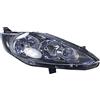 BESTPRICE 1x faro principale anteriore destro H7 / H1 con servomotore per il livellamento dei fari, compatibile con FORD FIESTA VI (CB1, CCN), FIESTA VI Van