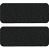Alpha-Tex Produktions- und Handels GmbH Alpha-Tex Set di tappetini compatibile per Fiat Ducato, tipo 250 (anno di costruzione 2006-2024), Robust anthrazit | 2 compatibile con gradini | Umrandung schwarz