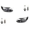 Johns Fari alogeni adatti per Ford Focus 11 11-14 con H7 H1 Set Sinistra Destra