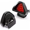 apofly Auto Luce posteriore, in stile F1 DRL ROSSO 12 LED PER LED STOP MEGNO Triangolare Freno Trianone Stop Light Sicurezza Luce freno automobilistica F1 Triangolo Light Luce Luce Luce Luce Triangolo Luce